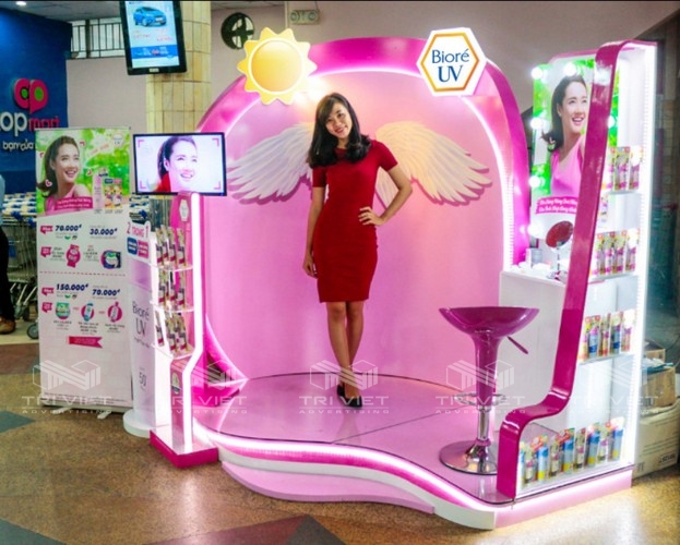 sản xuất booth quận 9      