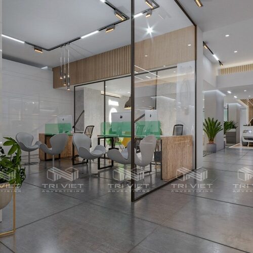 Báo Giá Thiết Kế Nội Thất Showroom Trưng Bày