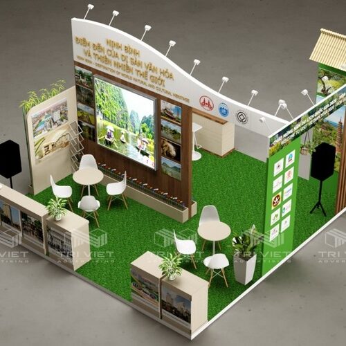 Thiết Kế Booth Triển Lãm Đẹp Giá Rẻ Tphcm