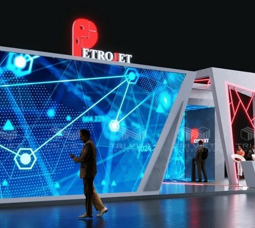Mẫu Thi Công Gian Hàng Triển Lãm Đẹp Hiện Đại 2025