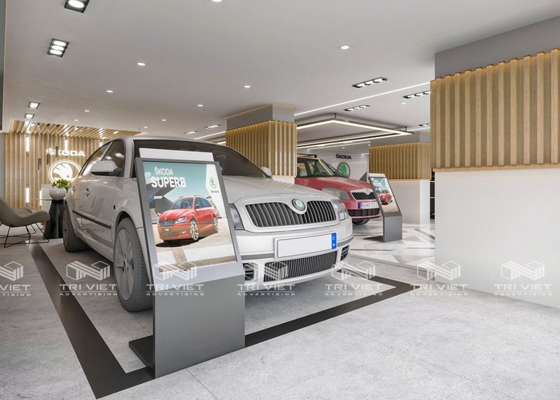 dịch vụ thi công showroom bến tre