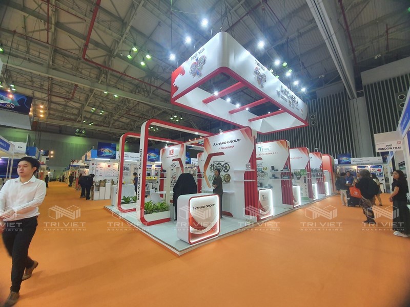 thiết kế booth triển lãm