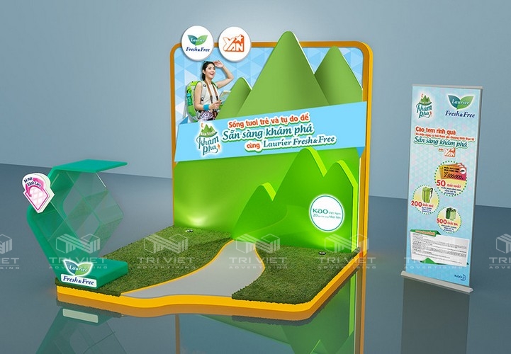 booth trưng bày sản phẩm