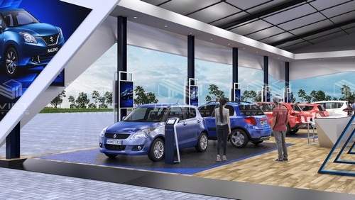 trang trí showroom đẹp gần đây
