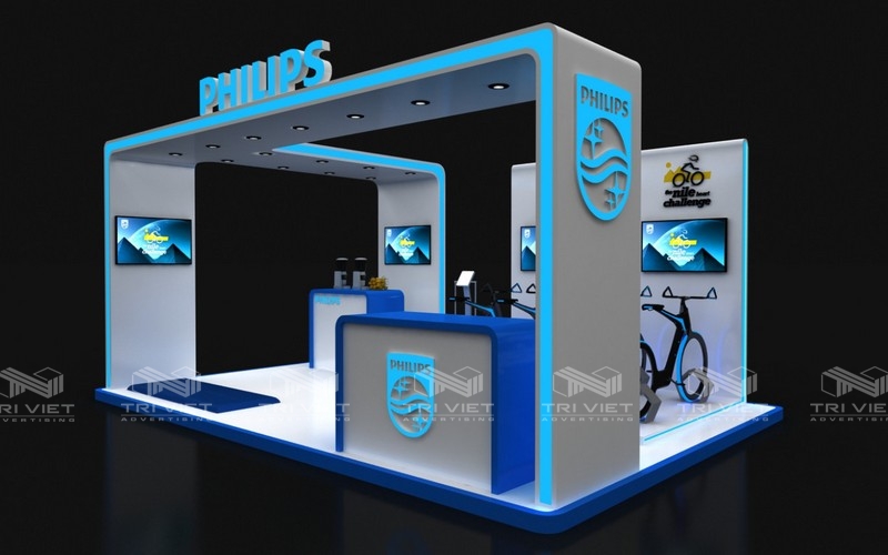 Thiết kế nội thất showroom xe đạp