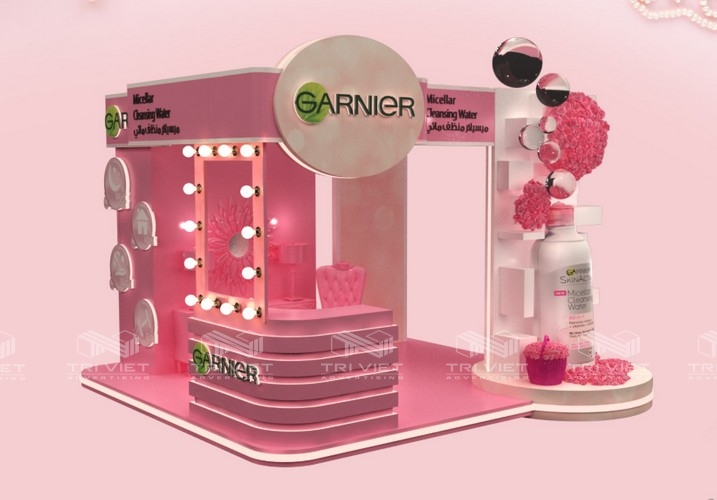 Kiosk trưng bày sản phẩm giá phải chăng