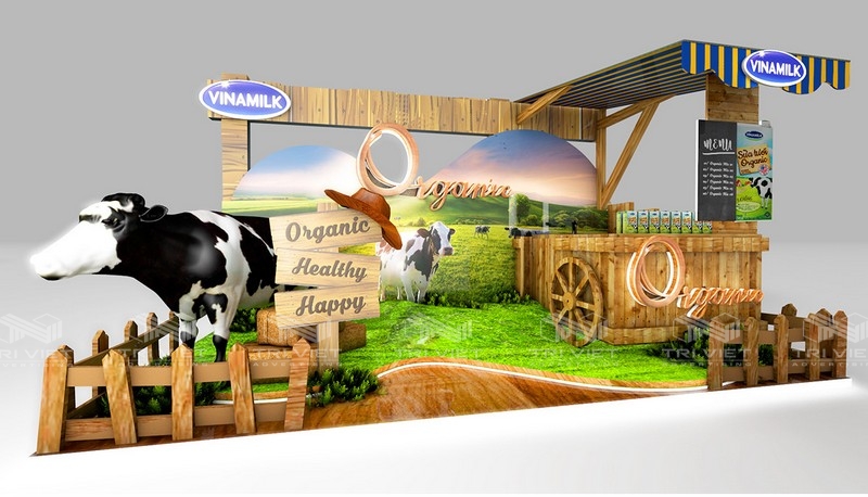 lắp đặt booth quảng cáo uy tín