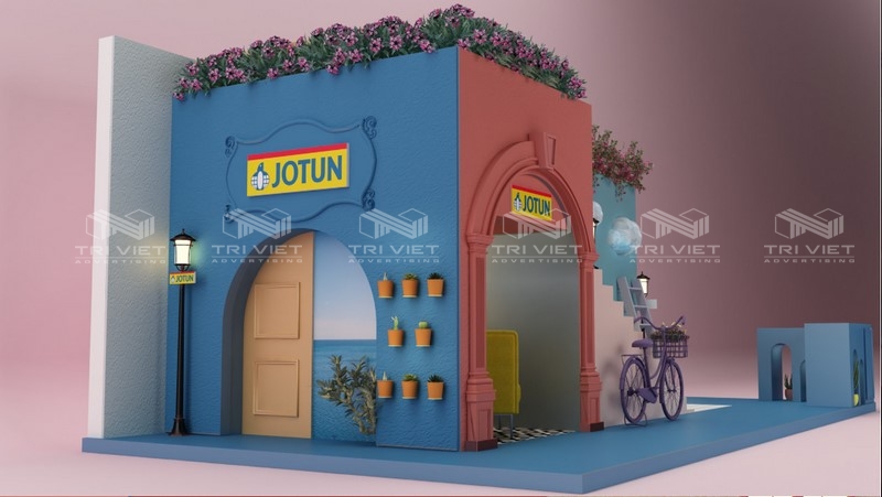 thi công booth sự kiện