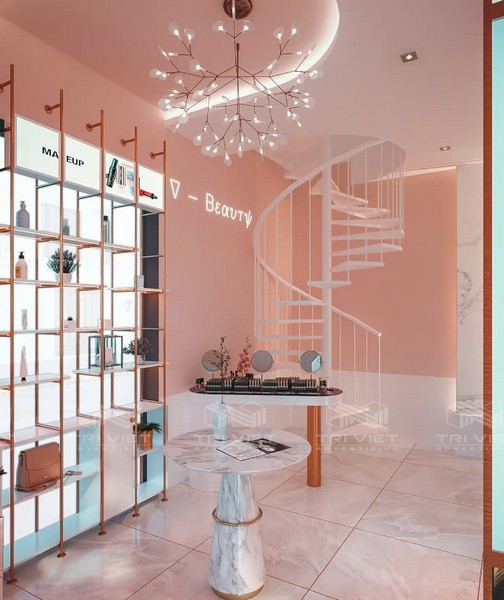 thiết kế thi công shop ở đâu