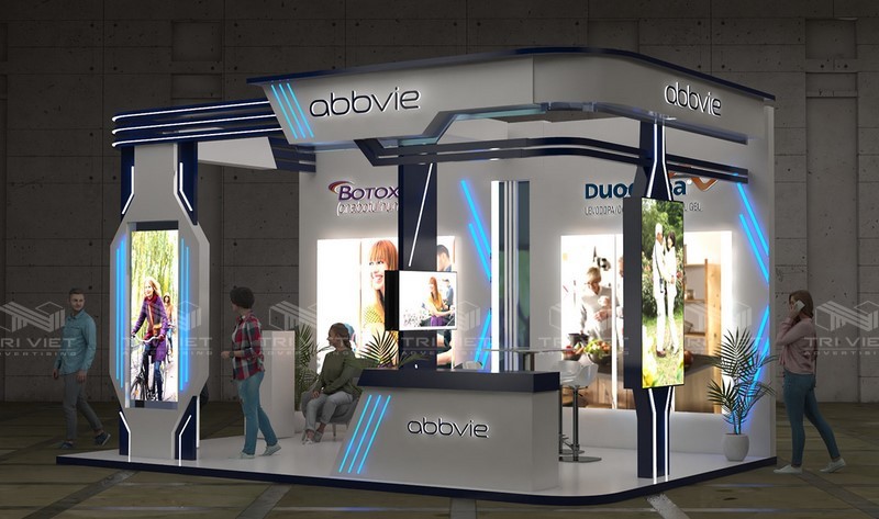 đơn vị thiết kế booth quảng cáo