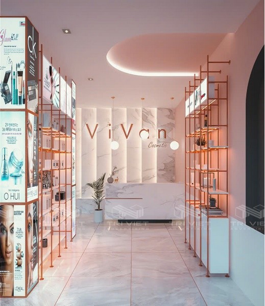 thiết kế thi công shop chất lượng