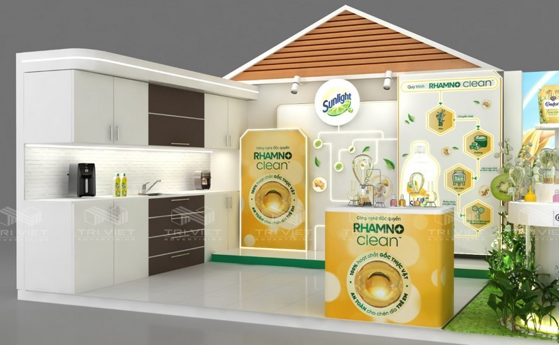 lợi ích dựng gian hàng hội chợ giá rẻ
