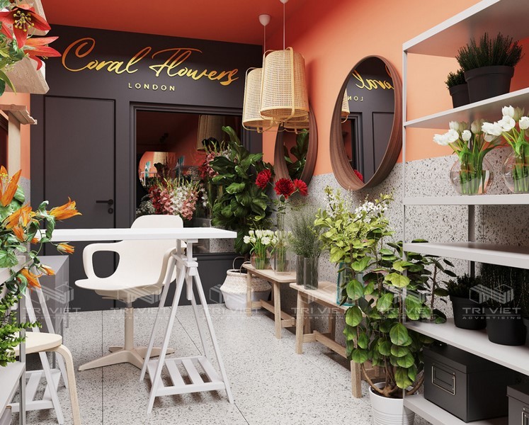 thiết kế thi công chuỗi cửa hàng