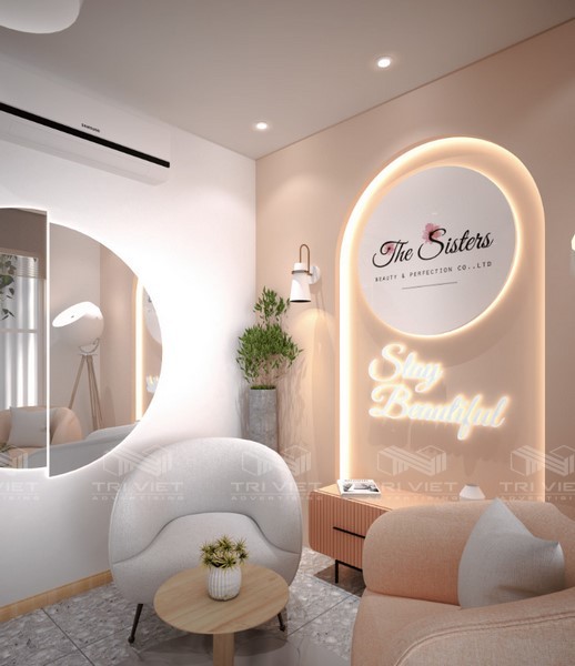 Thi công showroom spa chuyên nghiệp