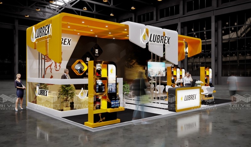 thiết kế booth bán hàng