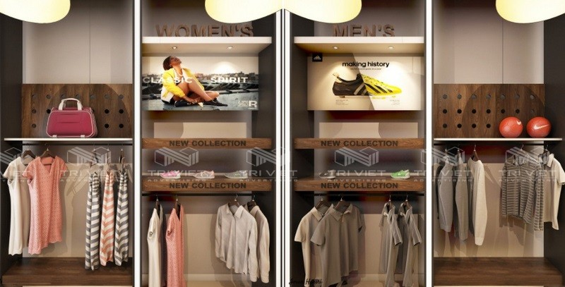 thi công nội thất shop đẹp