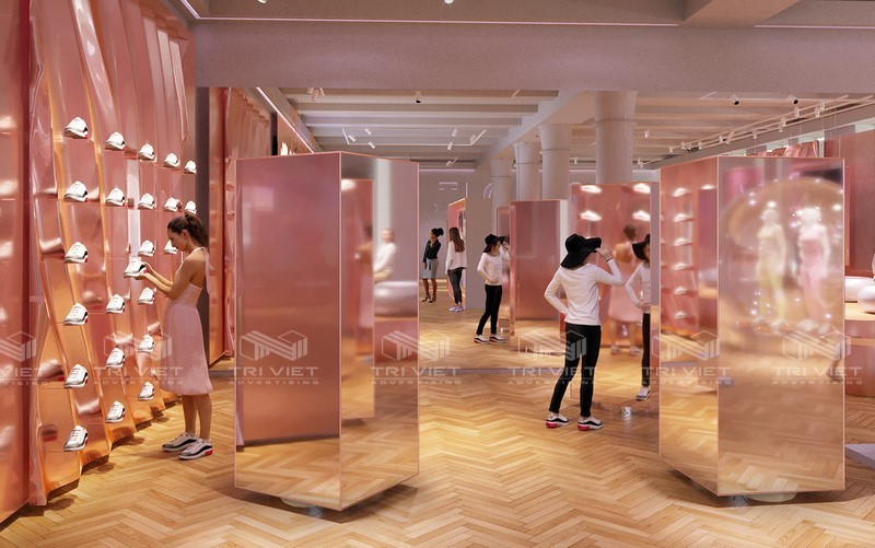Công ty thi công nội thất showroom giá rẻ
