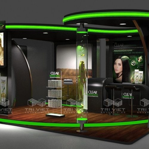 Booth Bán Hàng Quận 1 Thiết Kế Theo Yêu Cầu Khách Hàng