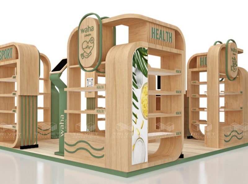 giá booth bán hàng