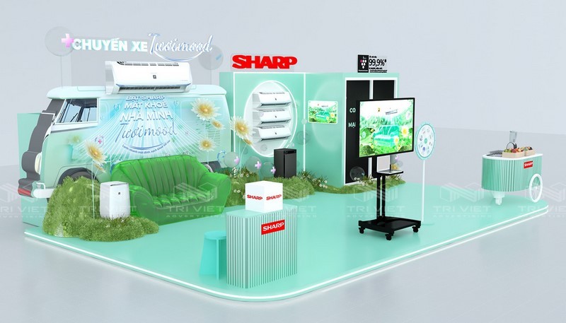 booth sự kiện chuyên nghiệp