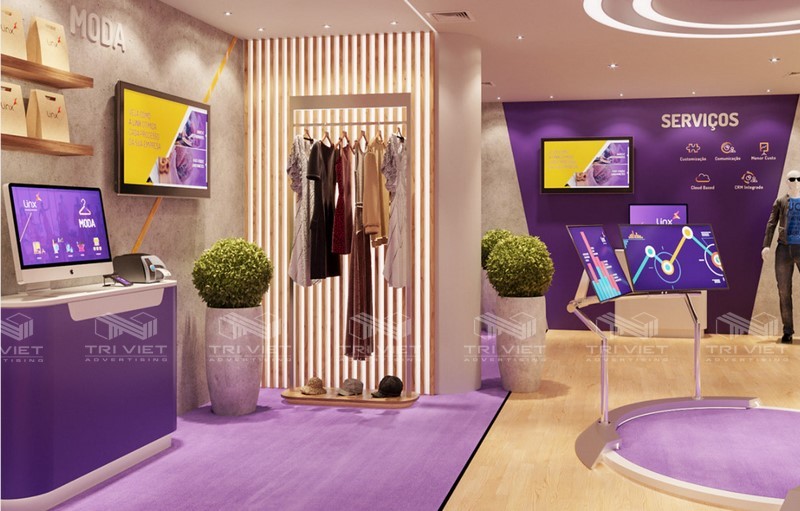mẫu thiết kế showroom đẹp mắt