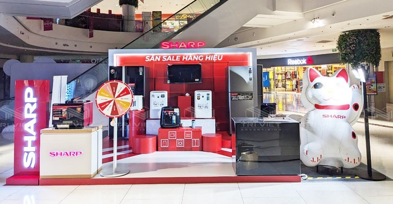booth trưng bày sản phẩm uy tín hcm