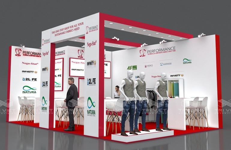 thi công booth quảng cáo quận 7