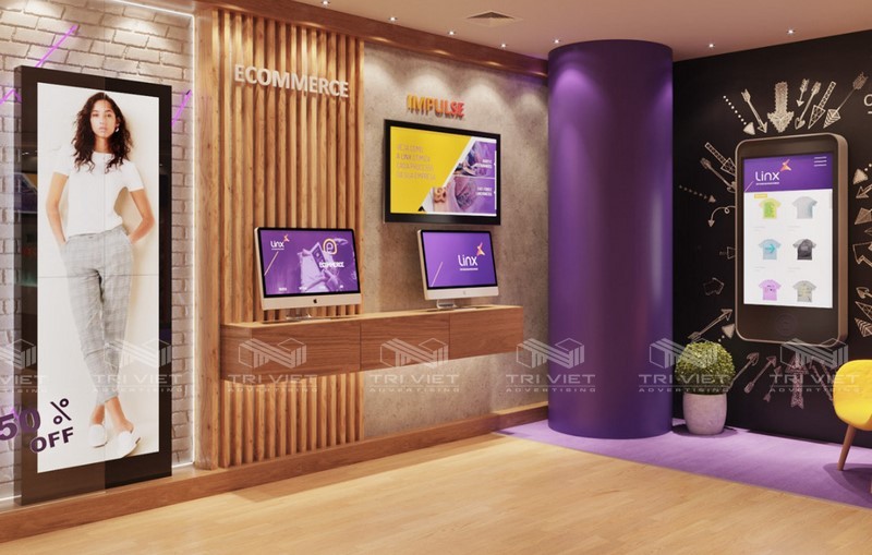 thiết kế showroom cửa hàng