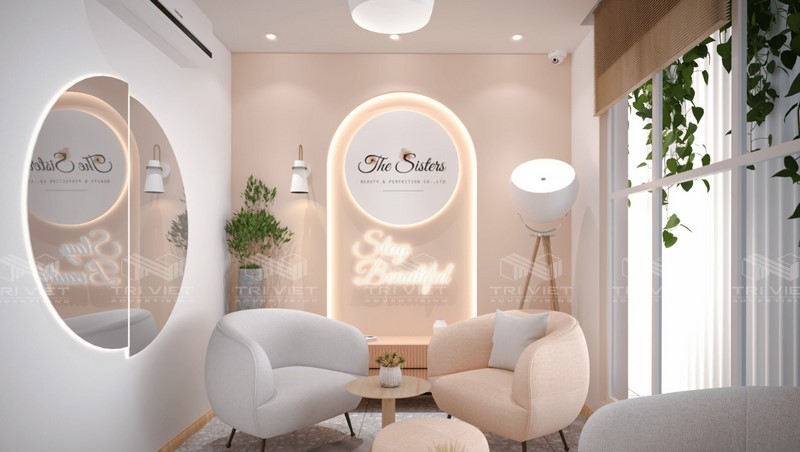 Thi công showroom spa chuyên nghiệp