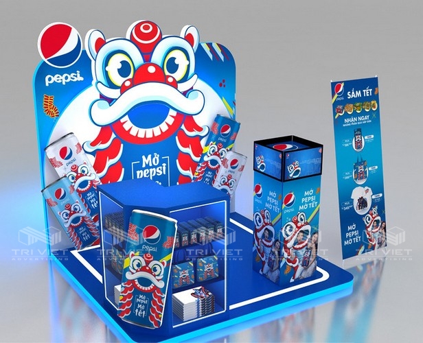 làm quầy bán hàng
