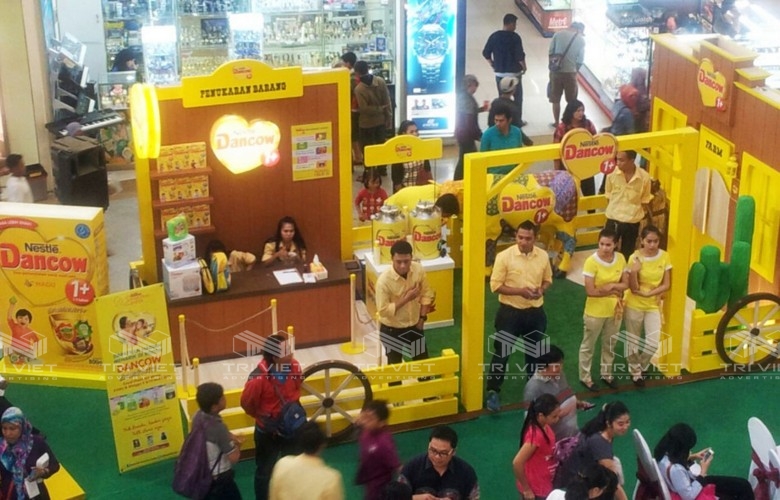 Thiết kế booth quảng cáo