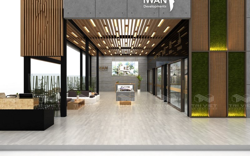thiết kế showroom cửa hàng an giang