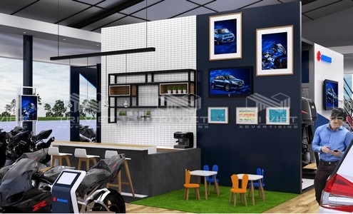 Thi công nội thất showroom độc đáo