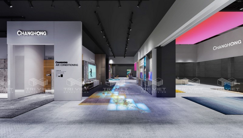 thiết kế nội thất showroom