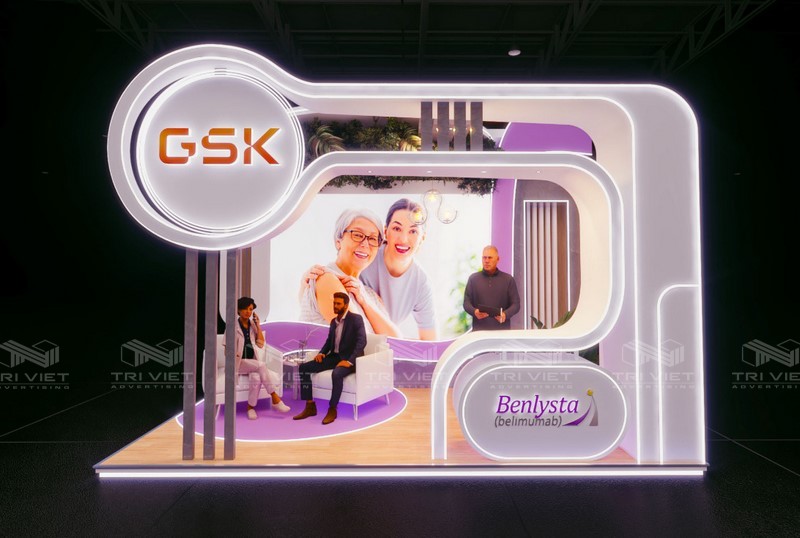 booth quảng cáo sự kiện
