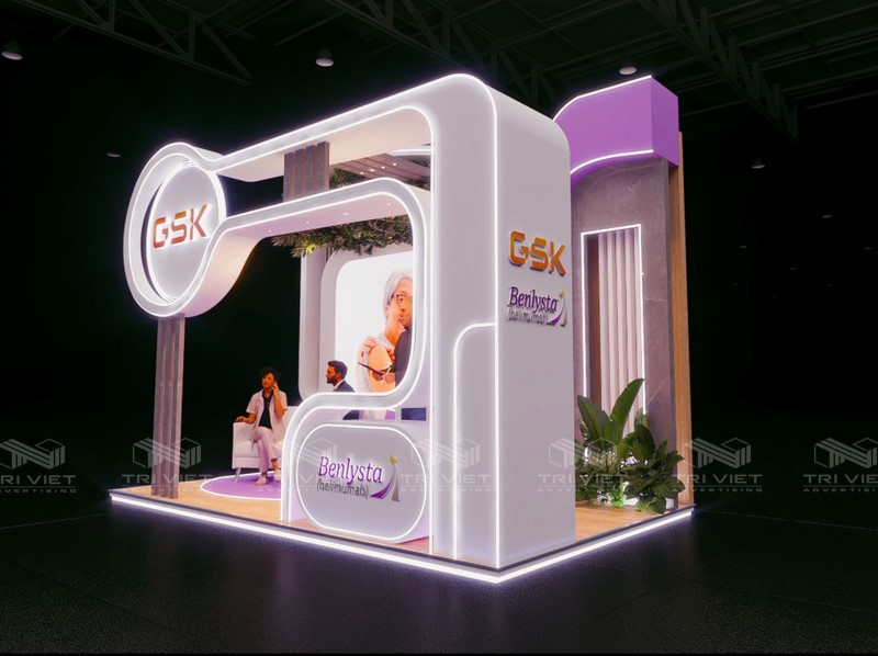 lắp đặt booth quảng cáo gần nhất