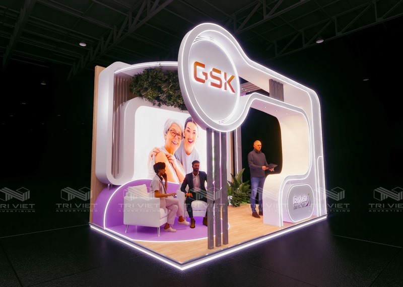 lắp đặt booth quảng cáo giá rẻ