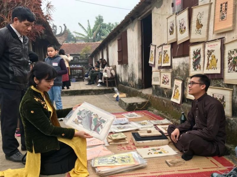 lang tranh dong ho bac ninh