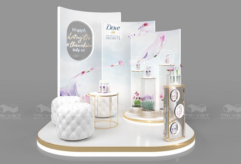 booth quảng cáo hội chợ