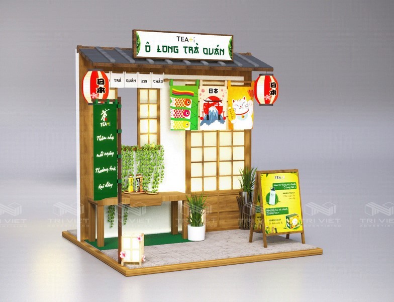 thi công booth quảng cáo uy tín