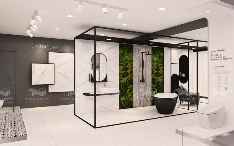 thiết kế showroom thời trang
