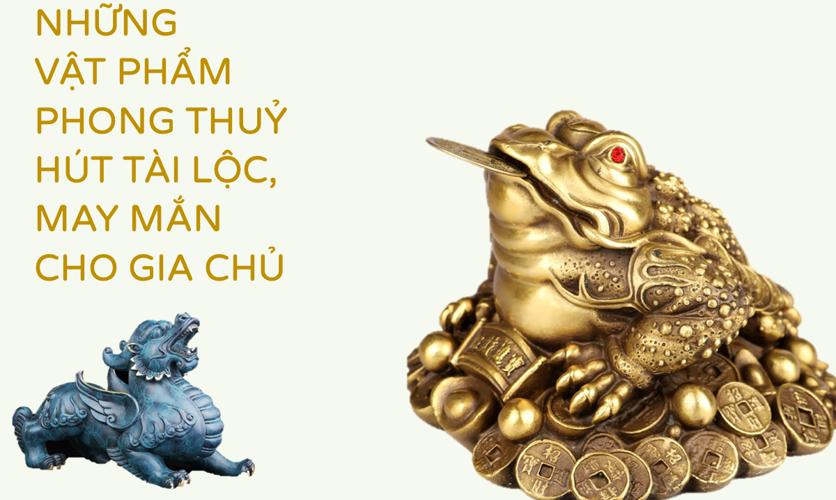 nhung vat pham phong thuy may man