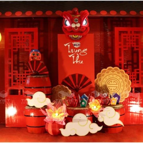 Gian Hàng Hội Chợ Trung Thu Tạo Điểm Nhấn Thu Hút Khách Hàng