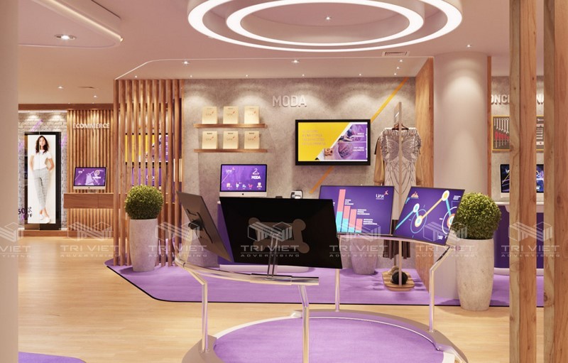 thiết kế và thi công shop đẹp