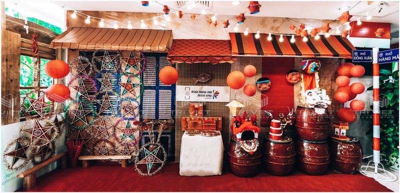 thiết kế gian hàng hội chợ