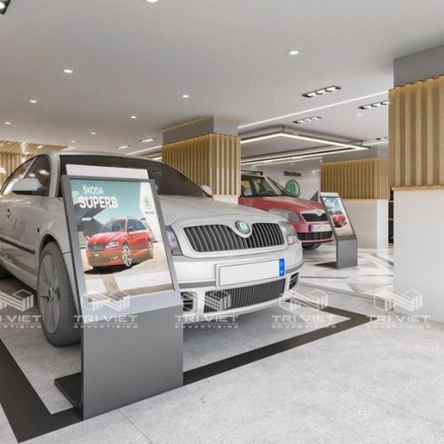 Thiết Kế Nội Thất Showroom Bình Thạnh Trưng Bày Hấp Dẫn