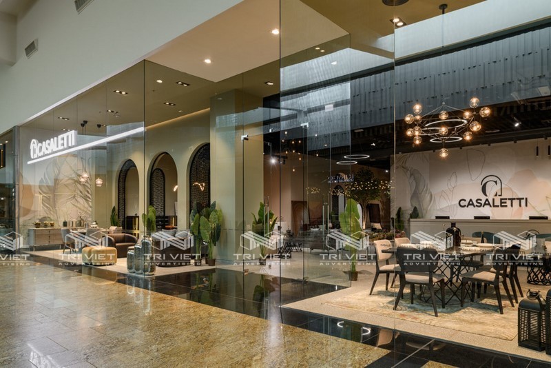 thi công nội thất showroom