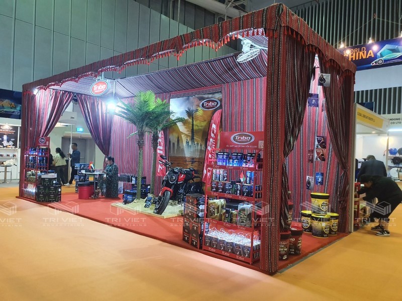dựng gian hàng hội chợ giá rẻ