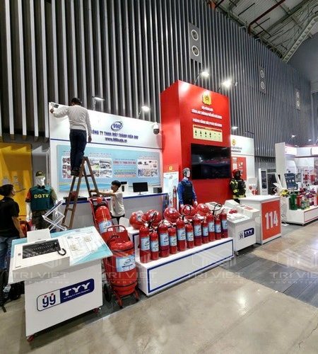 Trang Trí Gian Hàng Triển Lãm Đẹp Ấn Tượng, Thu Hút Khách