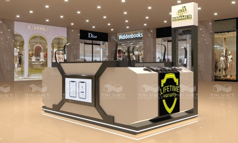 thi công nội thất giá rẻ cho showroom